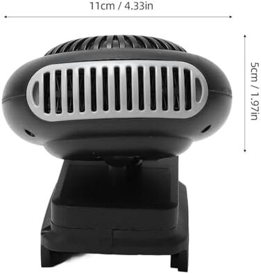 Обігрівач на батарейках, 170 Вт для приміщень з 2 температурними режимами, міні-персональний обігрівач, сумісний з літій-іонними акумуляторами 18 В BL1815 BL1820 BL1530