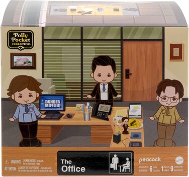 Колекційний компактний набір Polly Pocket x The Office
