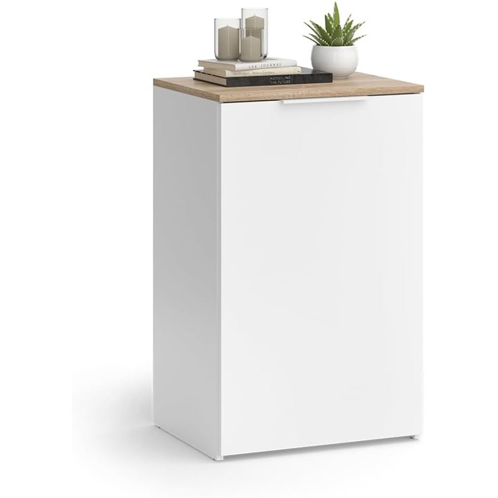 Комод Vicco Wido, білий, 50 x 80 см з полицею