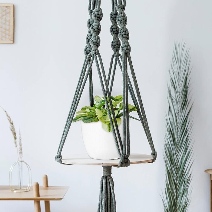 Кашпо для квітів Utopia Home, 5 шт. (біле), (ø18-ø17-ø15-ø13-ø12 см) Декоративне кашпо для кімнатних рослин - Кашпо для рослин з б