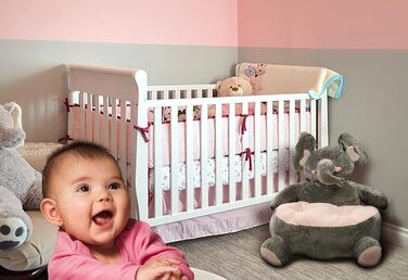 Крісло/Крісло/Диван для дітей, Тварини, М&39який плюшевий чохол 50 * 50 * 45 см (Слон)