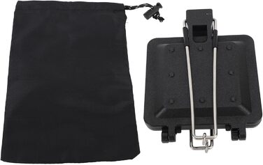 Бутербродниця, двостороння форма для випічки, компактна складна ручка для кемпінгу