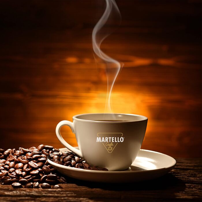 Кавові капсули Martello CREMA GUSTO — 100 шт. (10x10), 6 г, UTZ-сертифікат, для кавоварок Martello