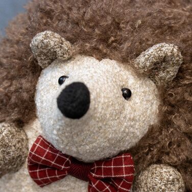 Дверний обмежувач Benross, обтяжений, декоративна тварина / осіння прикраса для дому, м'який, пухнастий і милий дизайн (їжачок)