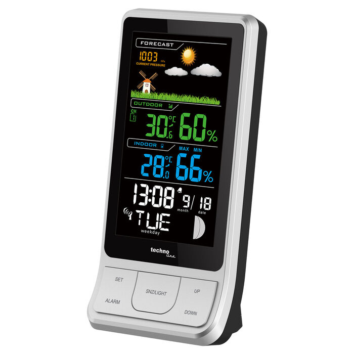 Метеостанція Technoline WS6441 Black/Silver (WS6441)