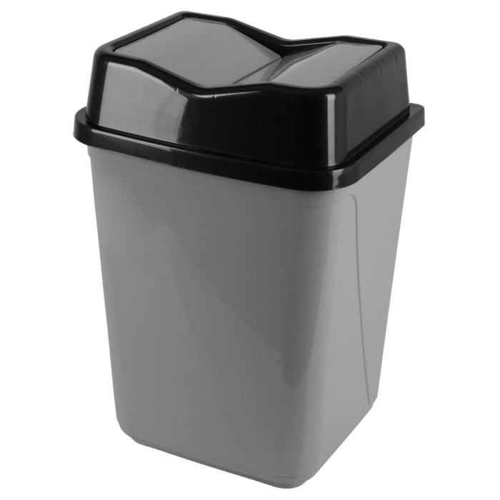 Контейнер для сміття Violet House 0093 Бабочка METALIC 20 л (7196751)