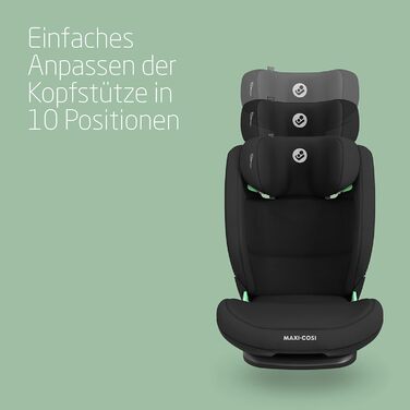 Дитяче автокрісло Maxi-Cosi RodiFix S i-Size, 100-150 см, 3,5-12 років, дитяче автокрісло, 3 положення нахилу, регульована висота/