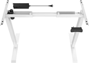 Каркас столу Ергономічний Офіс Стіл з регульованою висотою Каркас столу Основа Білий Aurelio Функція пам&39яті 3 положень Домашній офіс Електричний