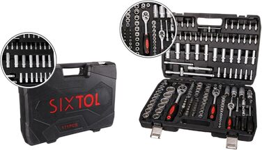 Набір інструментів TOOL SET 171, набір головок 17