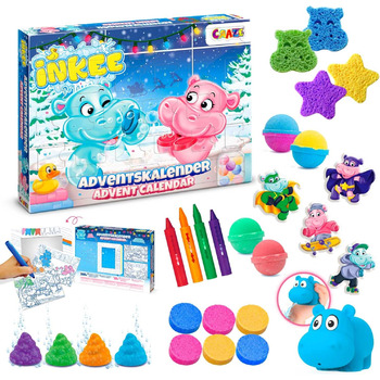 Адвент-календар INKEE Bathing Fun, набір для купання