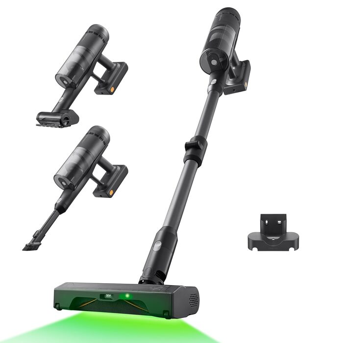 Акумуляторний пилосос Roborock H60 Ultra, потужність всмоктування 210AW, до 90 хв роботи, чорний