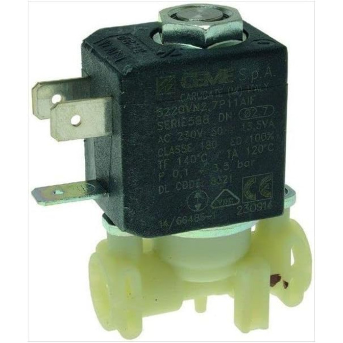 Клапан Електромагнітний клапан Електромагнітний клапан для кавоварки, 5213218321