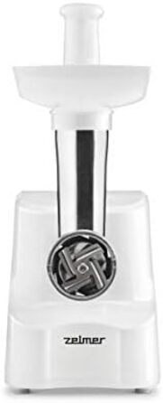 Електрична м'ясорубка, 1000, пластик і нержавіюча сталь, біла 1000 Вт, 8507672 ZMM1010B