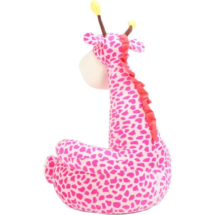 Дитяче крісло Cryfokt з мультфільмами, м&39яке незалежне космічне крісло, кришталевий оксамитовий матеріал для дому, дитячої кімнати, плюшеве крісло для малюків (рожевий олень)