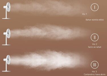 Настільний вентилятор Xiaomi Mi Smart Standing Fan 2 Lite з додатковим підключенням додатку для iOS/Android Mi Home (38 Вт, 38-58