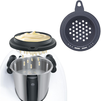 Для аксесуарів Thermomix TM6 Sptzle Strainer Sptzle Attachment - Швидко приготований Sptzle, зі скребком для кухонного комбайна Vorwerk Thermomix TM6, кухонної техніки Sptzle Slicer Sptzle Press