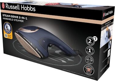 Парова праска Russell Hobbs Steam Iron Multi Паровий випрямляч та парова праска Steam Genie 2-в-1 (1700 Вт, пара 20 г/хв, термості