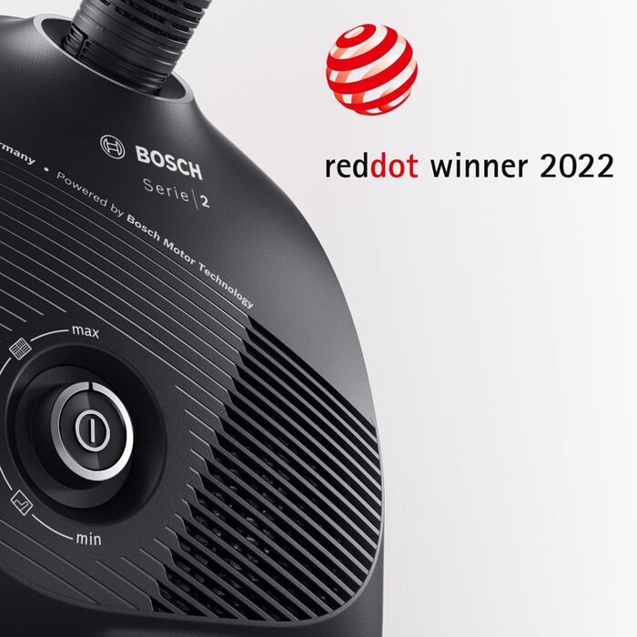 Пилосос із мішком Bosch Serie 2, BGDS2CHAMP, чорний