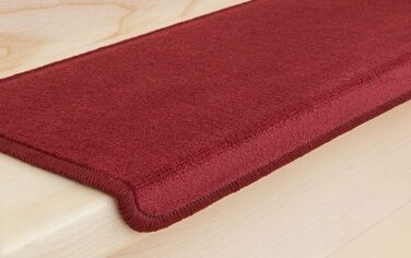 Килимки для ніг Vorwerk Uni одинарні та економ-комплекти бордо прямокутні бордо прямокутні