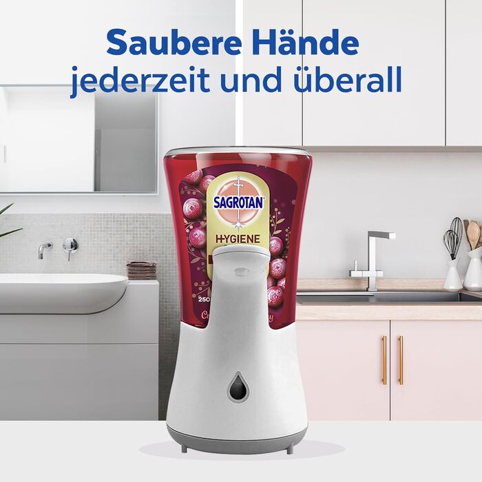 Для автоматичного дозатора мила - 5 х 250 мілілітрів мила для рук у практичній упаковці Fresh 250 мл (упаковка 5)