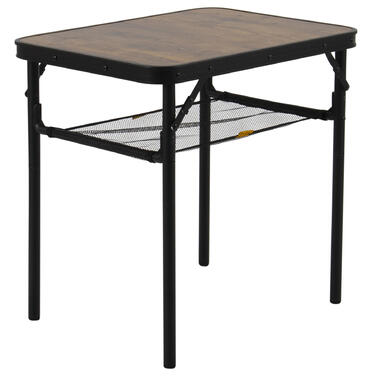 Стіл Bo-Camp Garland 60x45 cm Black/Wood look (1404195)