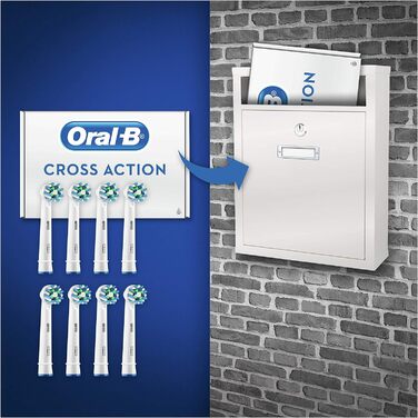 Щітки Oral-B CrossAction, щетина 16 градусів для чудового очищення, 7ук