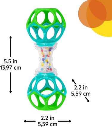 Іграшка-брязкальце з мячем для захоплення, інтерактивна іграшка для немовлят, мяч для захоплення, іграшка для розвитку моторики дл