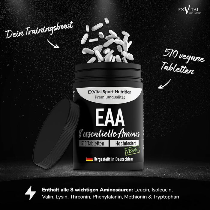 Таблетки EXVital EAA, 510 шт.