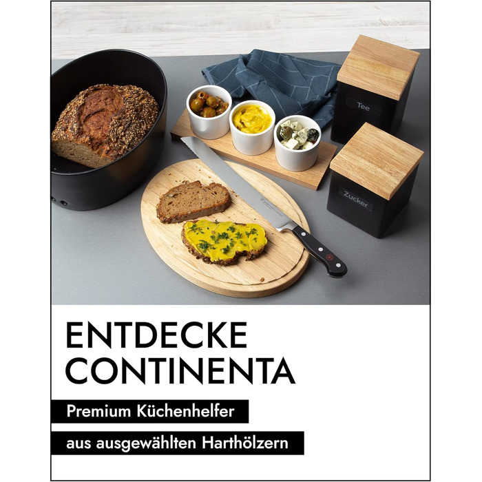 Керамічна хлібниця CONTINENTA З практичними отворами для повітря проти висихання та плісняви Ручна робота в Португалії Біла (30x23