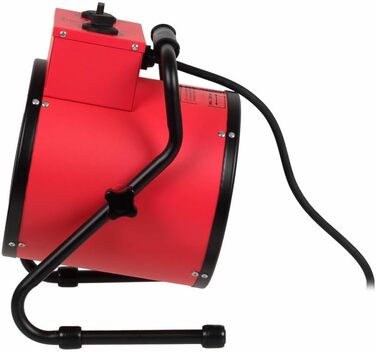 Круглий вентилятор-обігрівач Eurom EK3000, 3000 Вт, 230 В 332964 (обігрівач для майстерні, електричний обігрівач, обігрівач для гаража, обігрівач для складу) Вхідна напруга 220-240 В / Частота 50 Гц