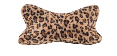 Подушка для шиї MAGMA Reading Bone Panthera Leopard Pattern 42x22x22 см Поліестер Штучне хутро Зроблено в Німеччині
