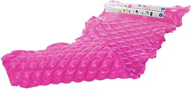 Килимок Jilong Wave Pink 218x88 см, килимок для плавання, надувний матрац, пляжний килимок, шезлонг для басейну, водний шезлонг