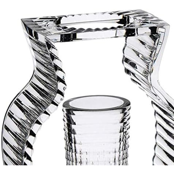 Ваза Kartell I Shine, пластик, кришталь, 12,29 х 33 см