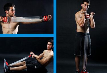 Багатофункціональний еспандер з педаллю для тренування м&39язів грудей, рук та верхньої частини тіла