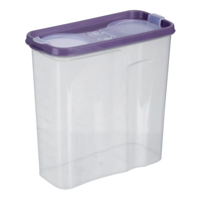 Контейнер для сипучих Violet House Transparent, 2.5 л (6768553)