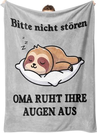 Подарунки на день народження бабусі Niyewsor, фланелева ковдра - подарунки для бабусі, найкращий подарунок бабусі від онука, подарунок на день народження бабусі