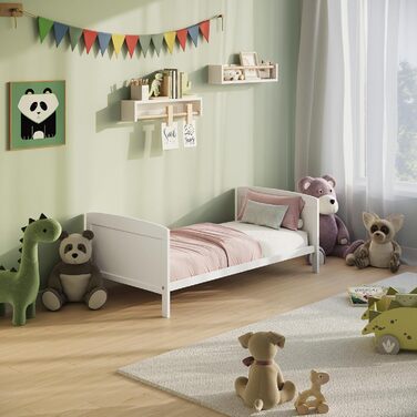 Дитяче ліжечко-трансформер 70x140 з матрацом, регульована по висоті ліжечко/ліжечко для малюків зі знімними рейками, додаткова шухляда інші розміри 60x120 см 70x140 см від народження до 6 років, біле 70x140 см без шухляди / з матрацом