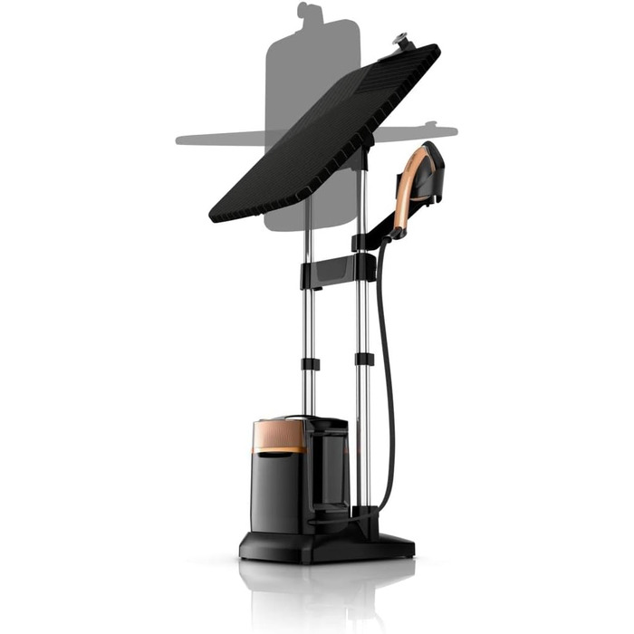 Паровий випрямляч з інтегрованою 3-позиційною інтелектуальною дошкою Дезінфекція та прасування Технологія пари високого тиску Тиск