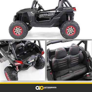 Дитячий електромобіль UTV Buggy MX 2.4 Ghz Пульт дистанційного керування - 2 шт. 12 Вольт 7 AH Акумулятор - 4 двигуни 12 Вольт 35