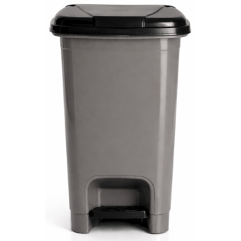 Корзина д/сміття VIOLET HOUSE 0156 Gray з педал. 8 л (0156 Gray 8 л) (7246360)
