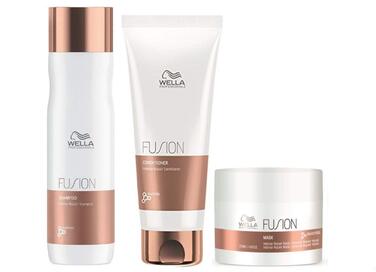 Шампунь Wella Professionals Wella Fusion 250 мл, кондиціонер 200 мл, маска 150 мл