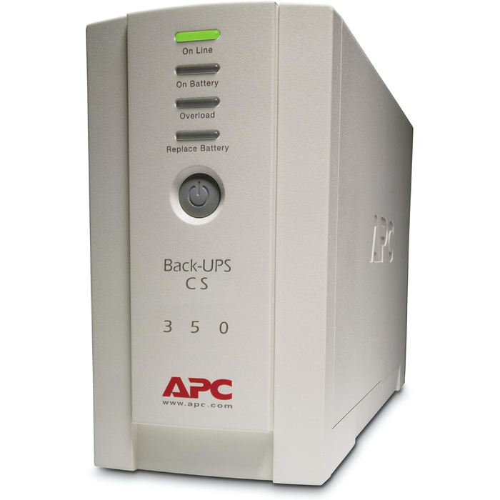 ДБЖ APC Back-UPS CS - BK650EI - джерело безперебійного живлення 650 ВА (4 виходи IEC, захист від перенапруг) (вихідна потужність 350 ВА, одинарний)