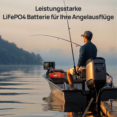 ЕКОЛОГІЧНО СТІЙКИЙ LiFePO4 акумулятор 12V 20Ah літій-іонний акумулятор з 3000-15000 глибоких циклів та захистом BMS для тролінгового двигуна, інвалідного візка, кемпінгу 12.8V 20AH на відкритому повітрі