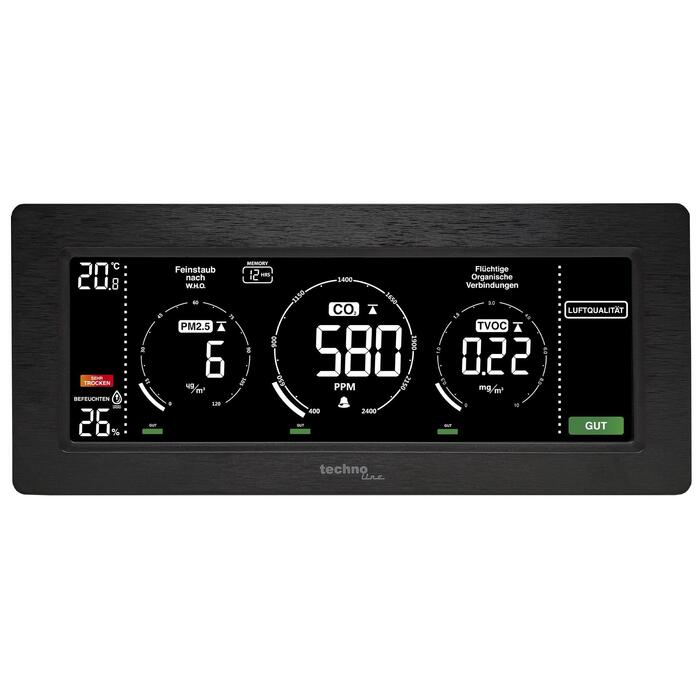 Метеостанція Technoline WL1035 Black (WL1035)