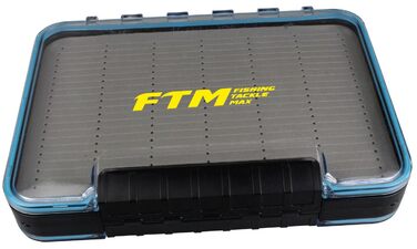 Коробка для блешні 22,8 x 16,8 x 5,0 см - Коробка для блешні та блешні, Рибальська коробка для форелі, блешні та блешні, Коробка для снастей