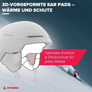 Лижний шолом Atomic REVENT LITE 59-63 чорний