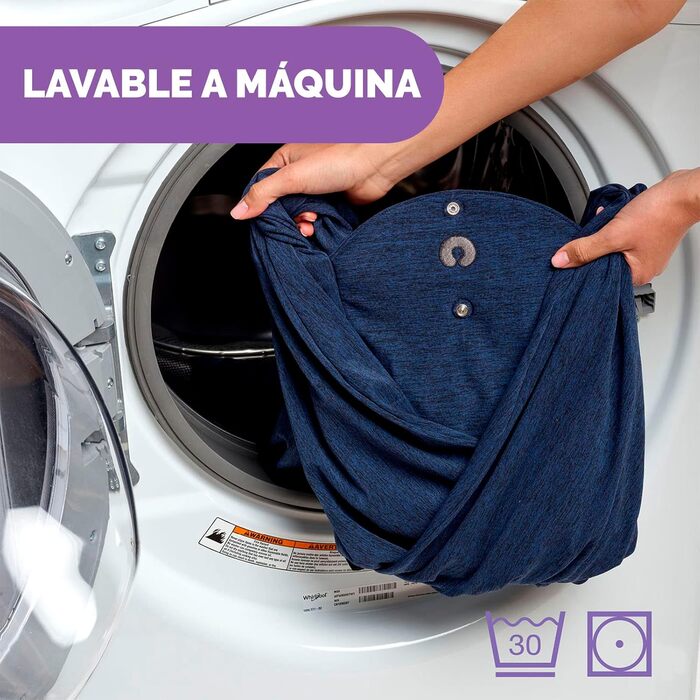 Переноска Chicco Boppy Comfyfit, синя