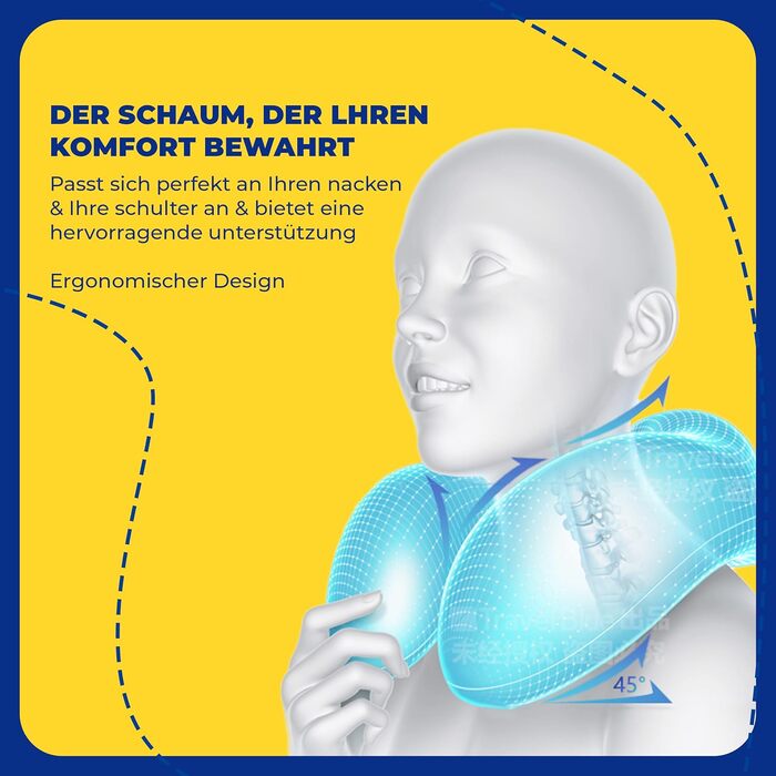 Подушка з піни з пам'яттю Tranquillity Pillow, фіолетова