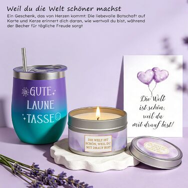 Подарунки Giftota для жінок, дівчини - Подарунок на день народження - Подарунковий набір для здоров&39я - Подарунки для швидкого одужання та підтримки - Ідеї подарунків для мами, сестри, доньки, колеги, тітки, дружини - Фіолетовий