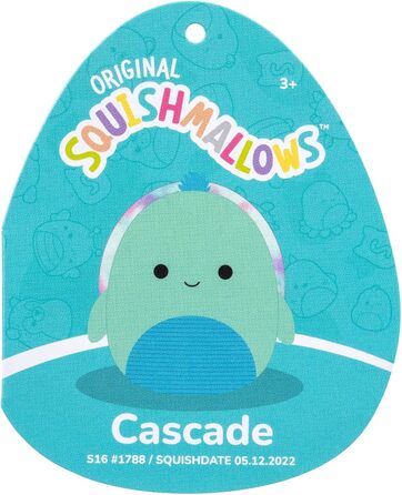 Каскад черепаха 40 см, офіційний Jazwares Plush, супер м&39яка іграшка, 05477 -